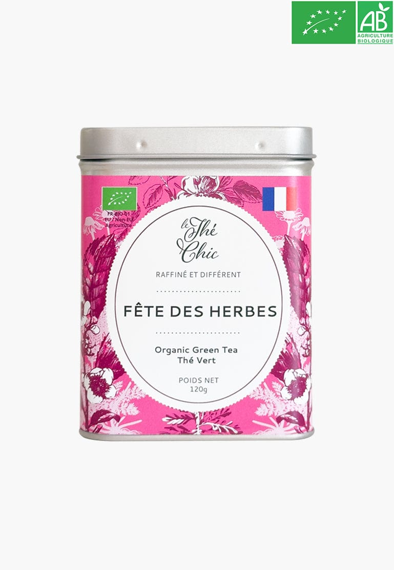 FÊTE DES HERBES - THÉ VERT RELAXANT ET PURIFIANT